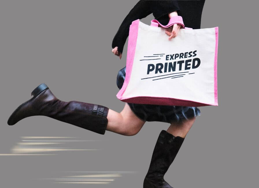 What is Express Printing? | Cotton Bag Co