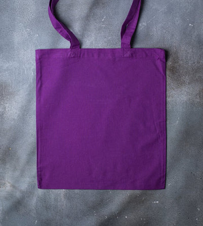 5oz Dyed Cotton Bag - Purple - 380x420mm