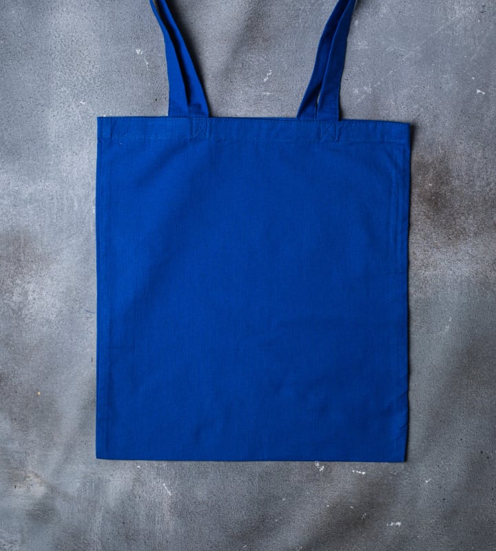 5oz Dyed Cotton Bag - Royal Blue - 380x420mm