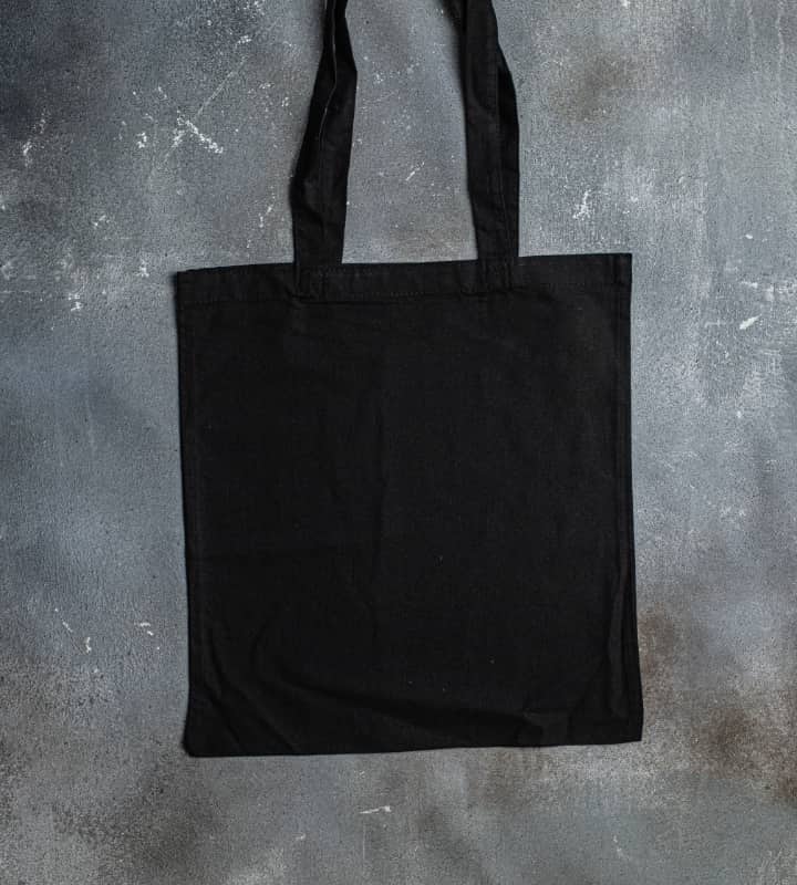 5oz Black Cotton Bags