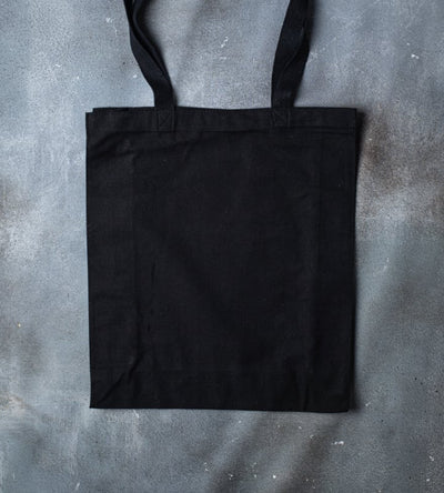 8oz Black Canvas Bag - 380x100x420mm