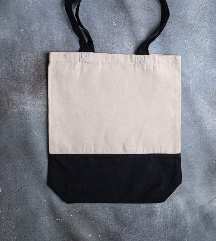 8oz Contrast Canvas Bag - 380x100x420mm