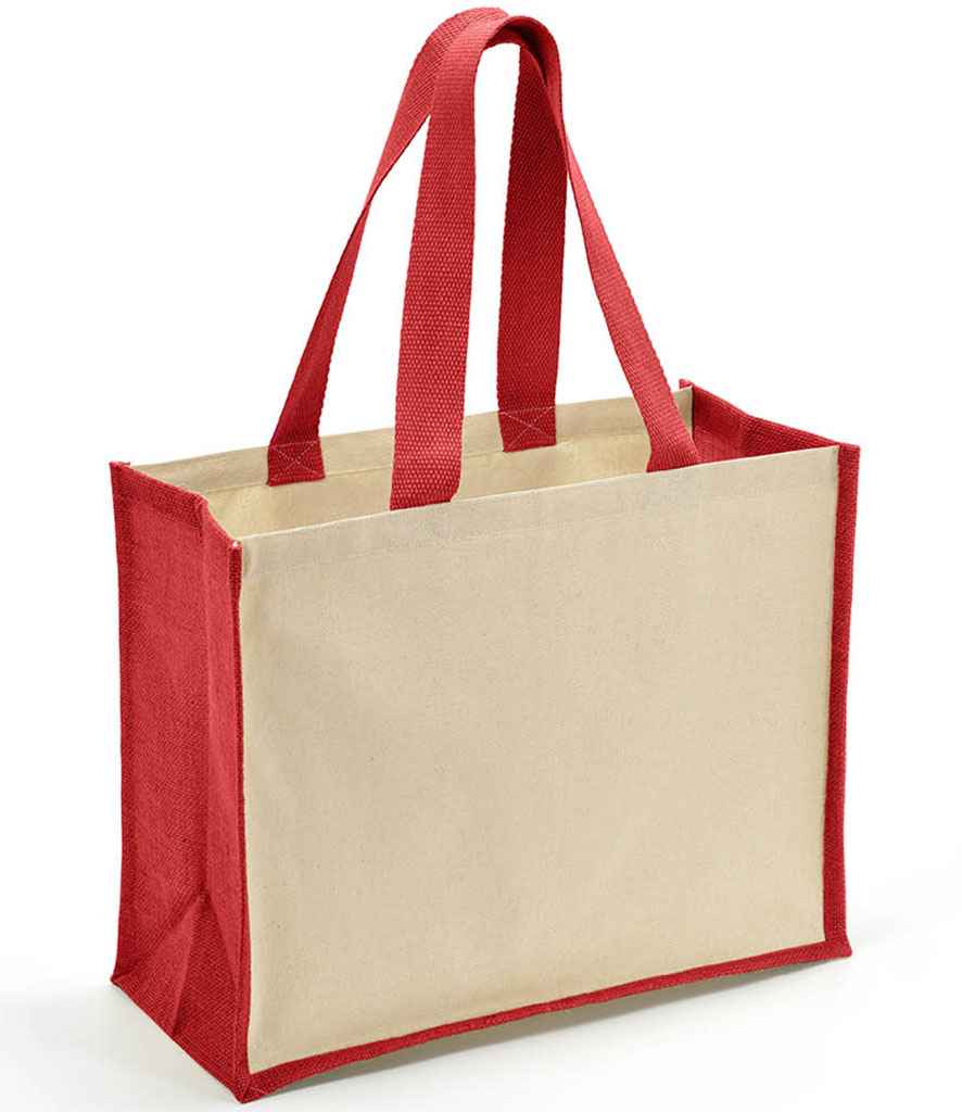 Brand Lab Jute and Canvas Shopper - BR101