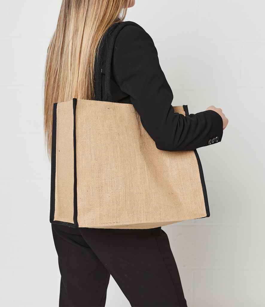 Brand Lab Jute Tipped Shopper - BR103