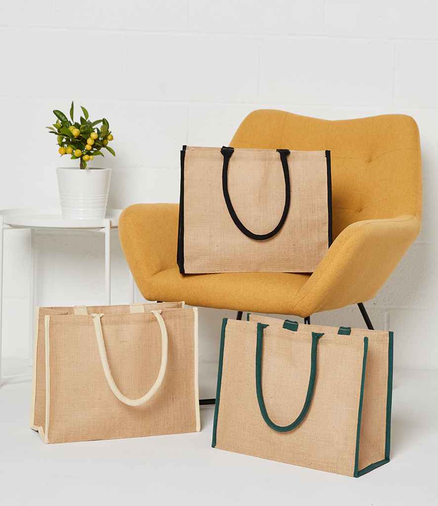 Brand Lab Jute Tipped Shopper - BR103