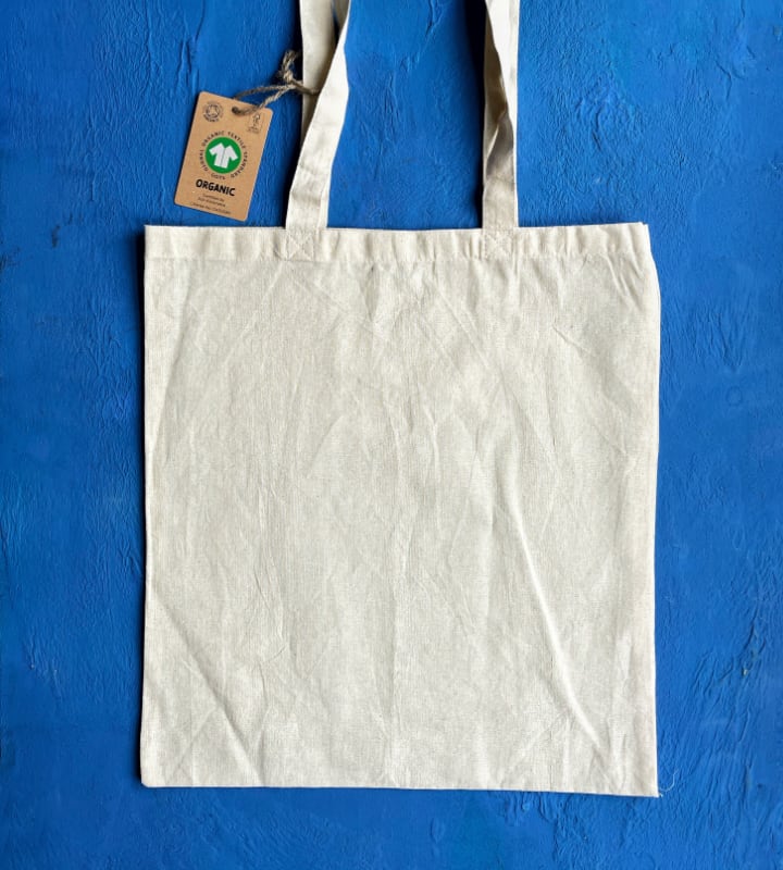 GOTS Organic 5oz Natural Cotton Bag - 380x420mm