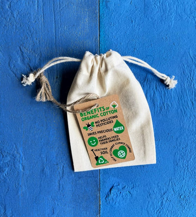 GOTS Organic Cotton Drawstring Bags