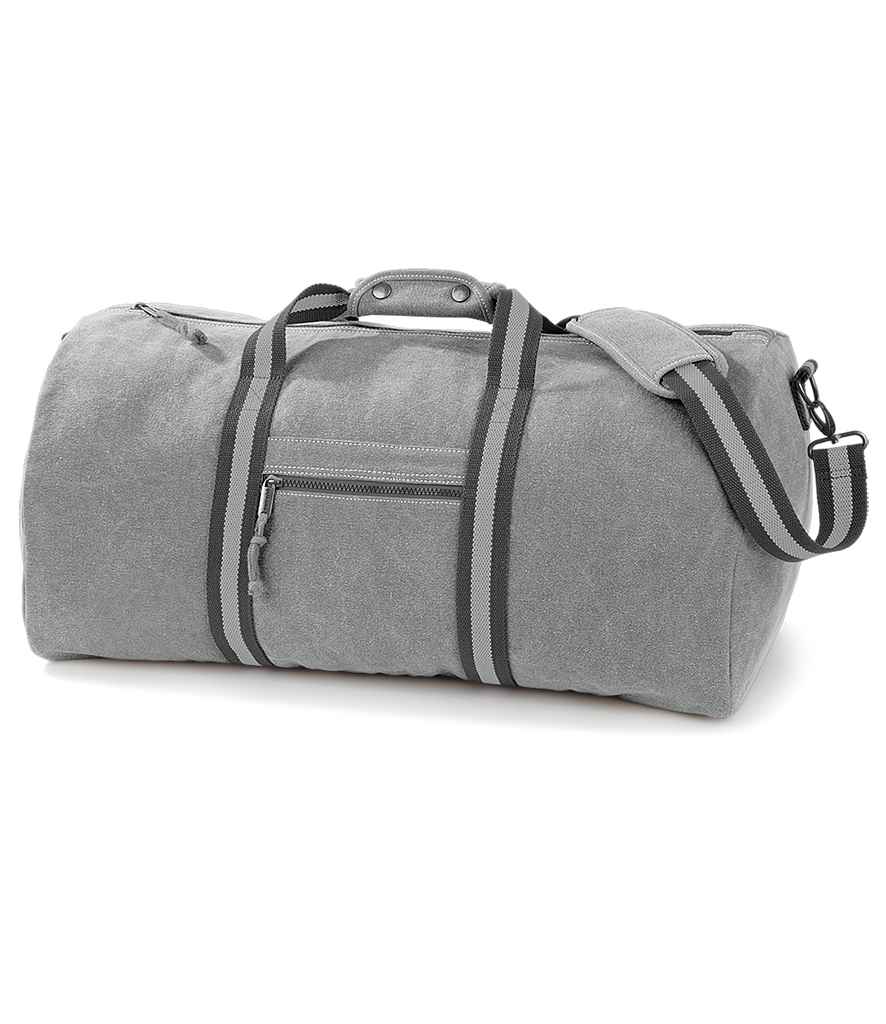 Quadra Vintage Canvas Holdall - QD613