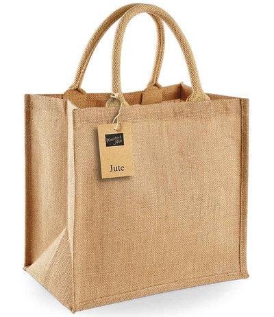 Westford Mill Jute Midi Tote Bag - W413