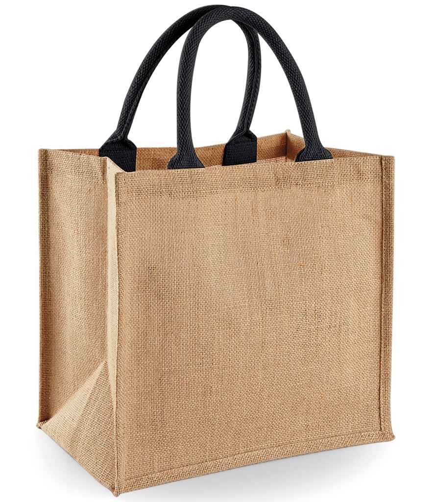 Westford Mill Jute Midi Tote Bag - W413