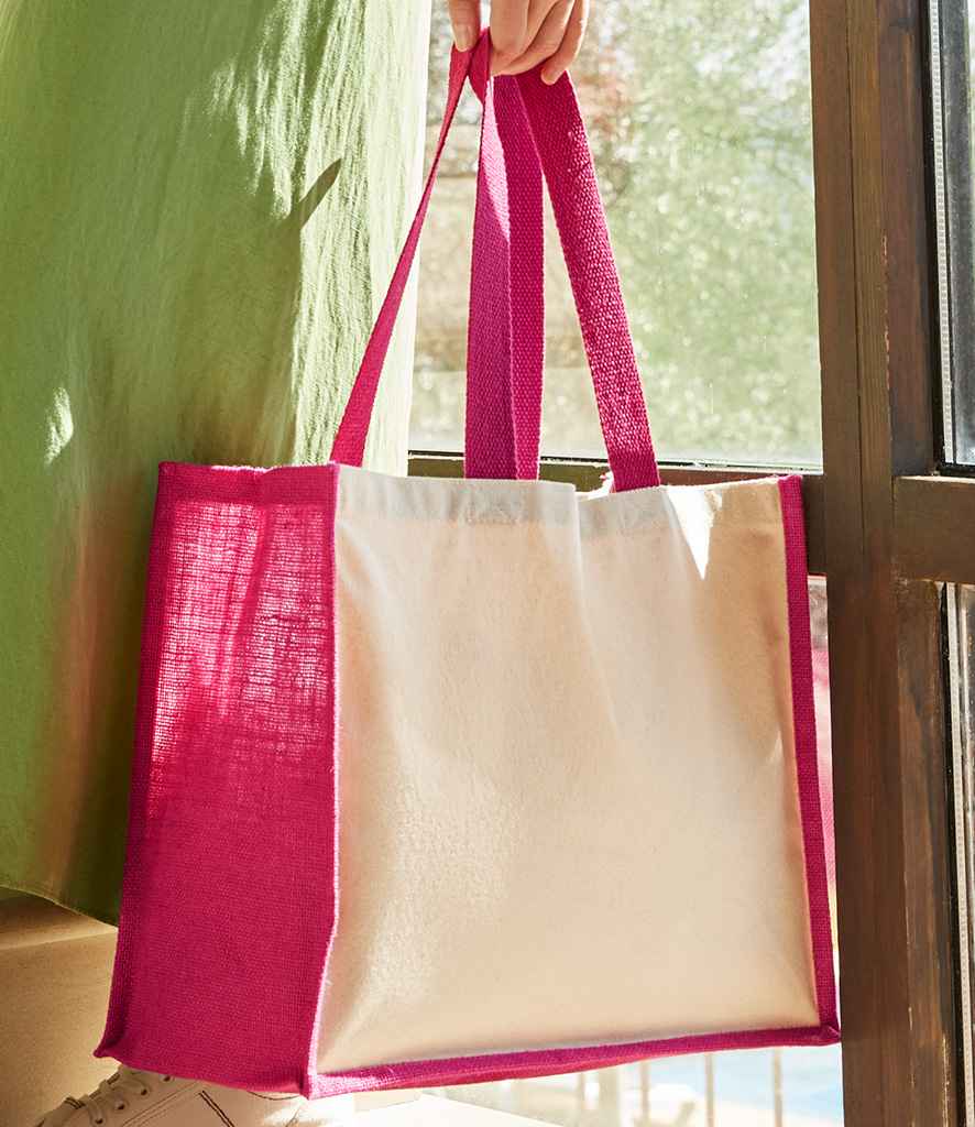 Westford Mill Printers Jute Classic Shopper - W422