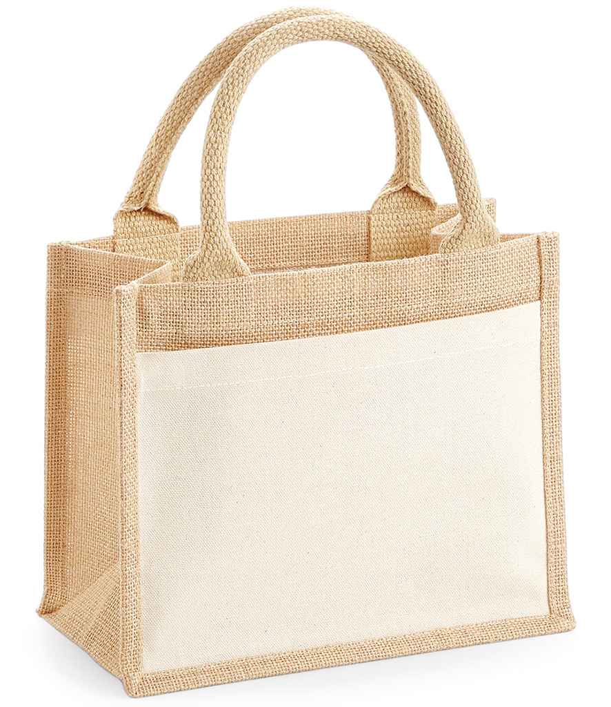 Westford Mill Pocket Jute Gift Bag - W425