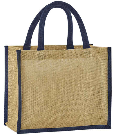 Westford Mill Natural Starched Jute Midi Tote Bag - W473