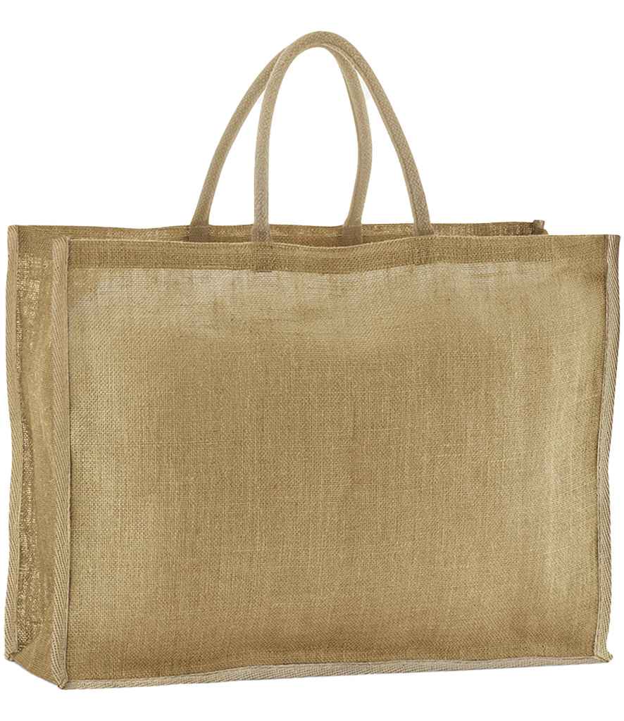 Westford Mill Natural Starched Jute Market Shopper - W475