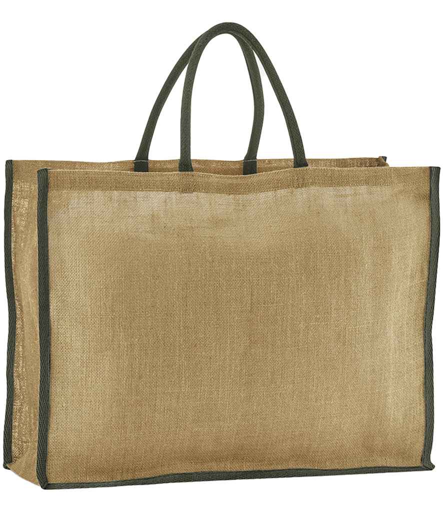 Westford Mill Natural Starched Jute Market Shopper - W475