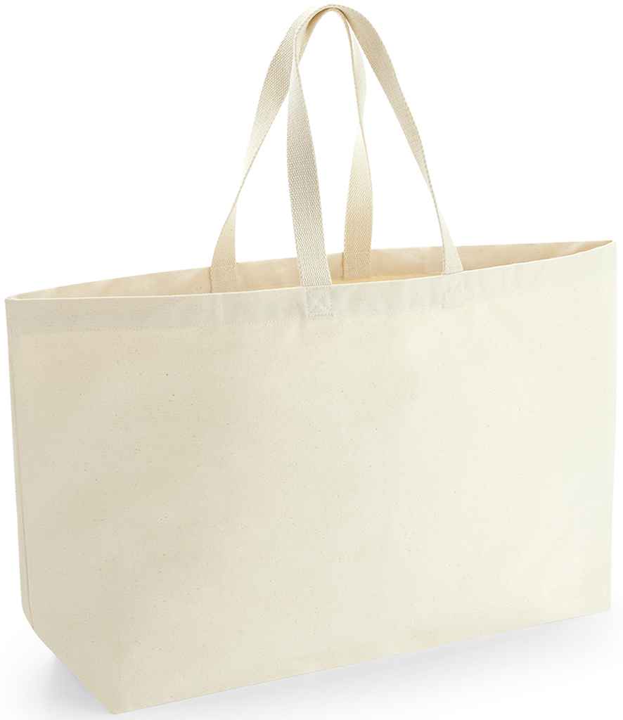 Westford Mill Oversized Canvas Tote Bag - W696