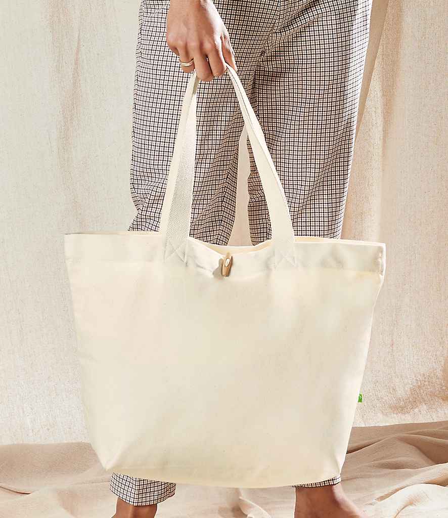 Westford Mill EarthAware® Organic Marina Tote Bag - W850