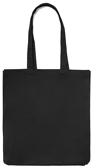 10oz Black Canvas Bags